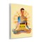 Stupell Industries Mindful Meditation Pose Wall Plaque Art Design by Tim Parker